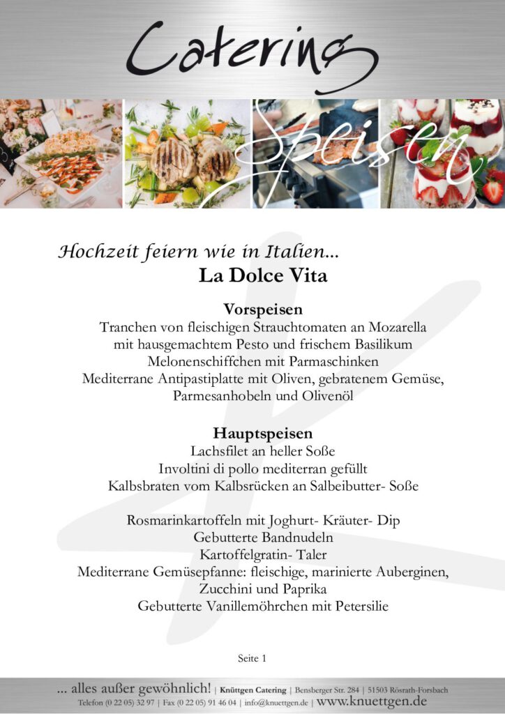 thumbnail of La dolce vita