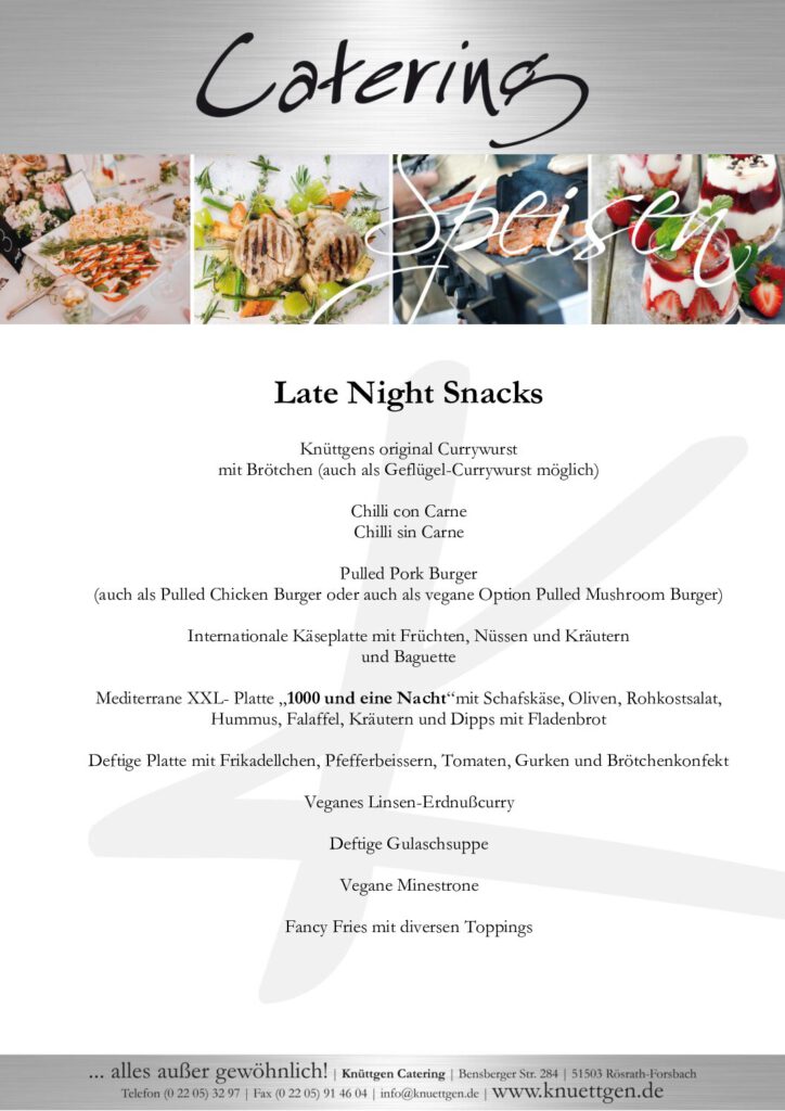 thumbnail of Late Night Snacks