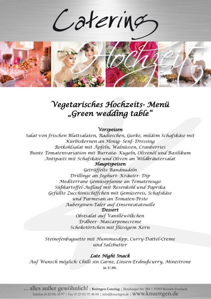 thumbnail of Vegetarisches Menü